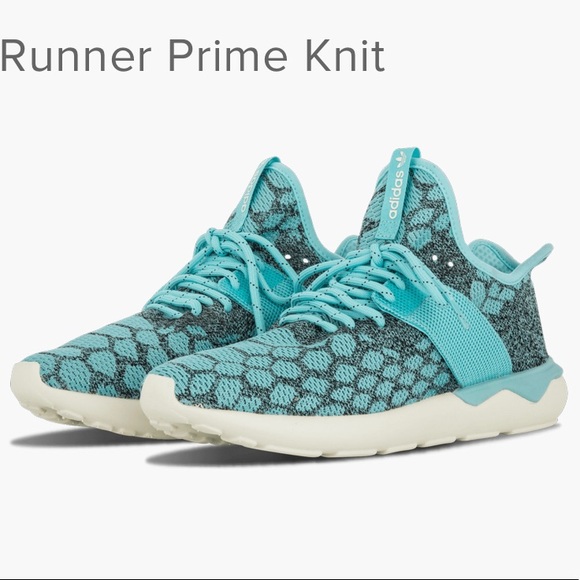 adidas Shoes - Adidas Tubular Runner Prime Knit Teal Shoes